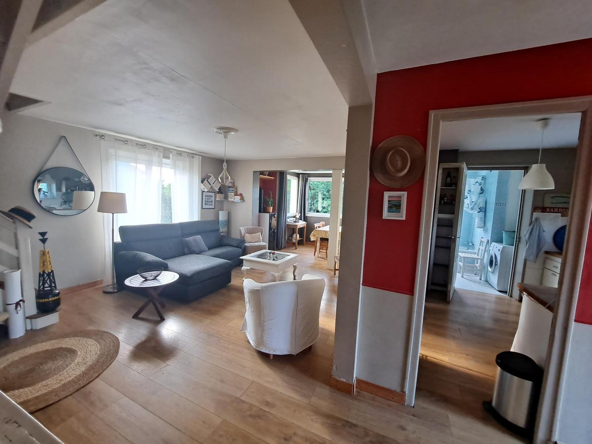 Maison bord de Mer Arzon Extérieur photo